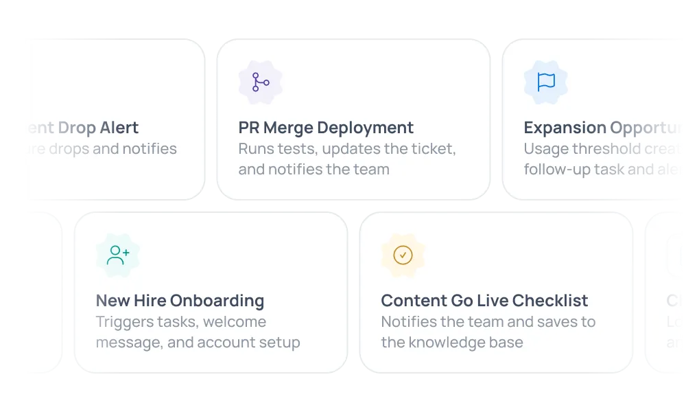 GoSearch no-code agents for common team workflows